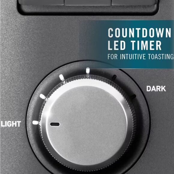 Calphalon Intellicrisp 2-Sluce Toaster - Picture 4 of 9